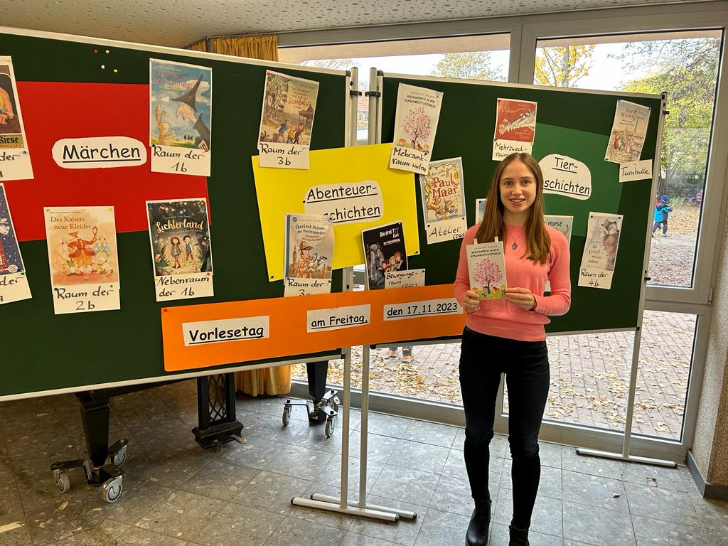 Lesung in einer Bonner Grundschule